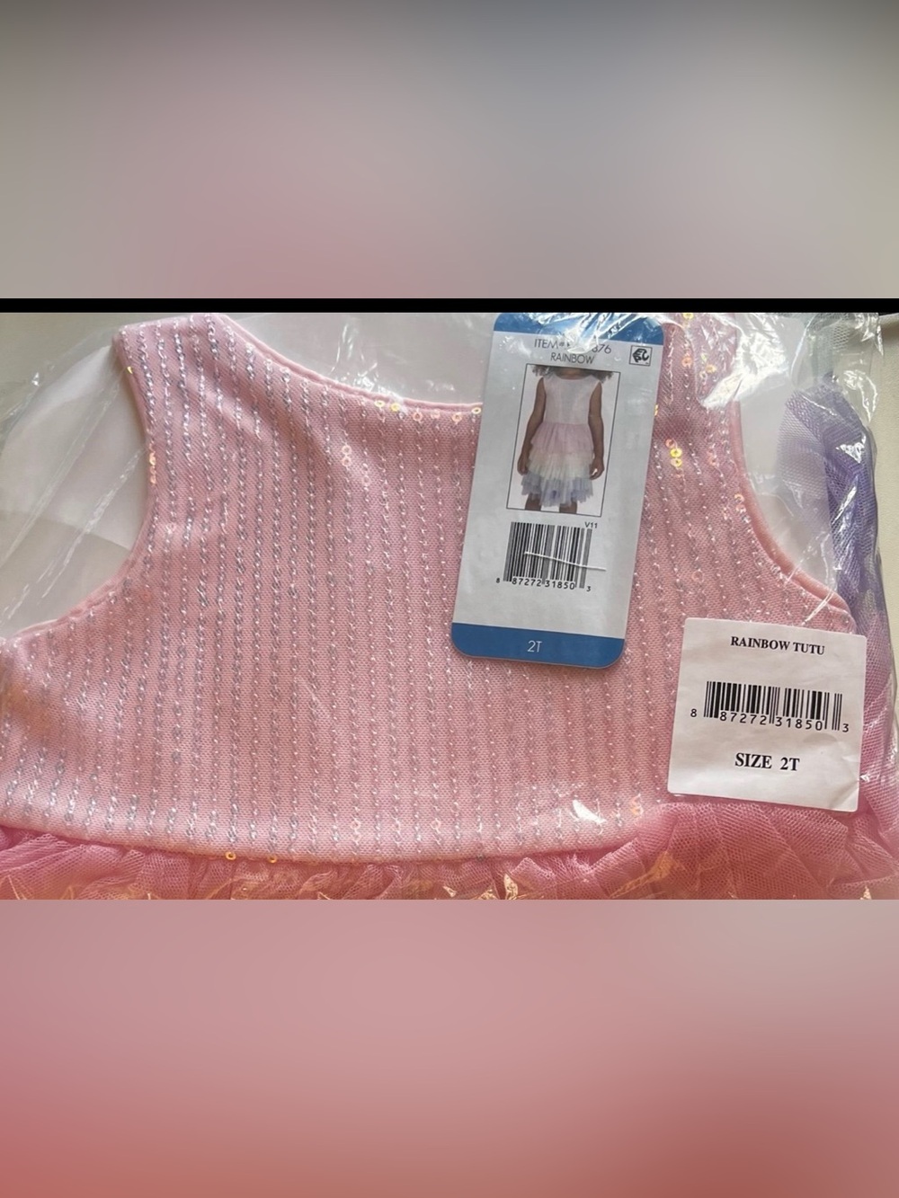 Rare Editions Toddler Girls Sleeveless Summertime Special Occasions Tulle Dress - Picture 2 of 7